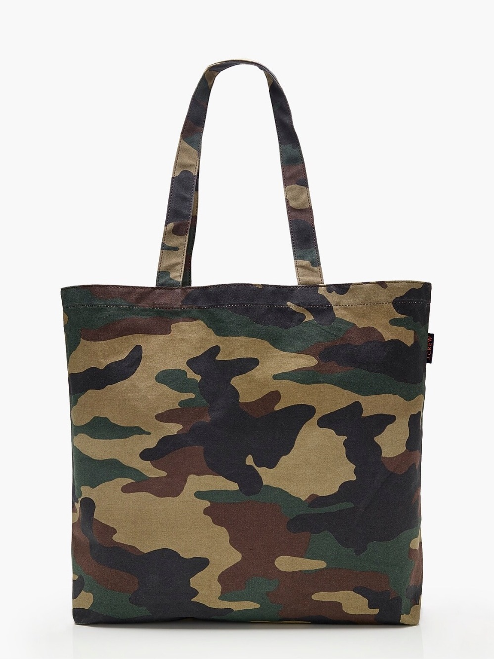 JCrew Large reusable everyday tote in camo